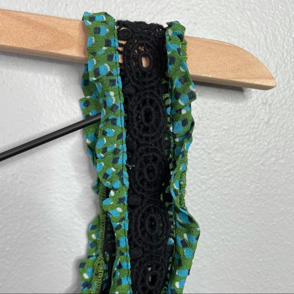 Anthropologie Green and Black Tank Top - Picture 5 of 13